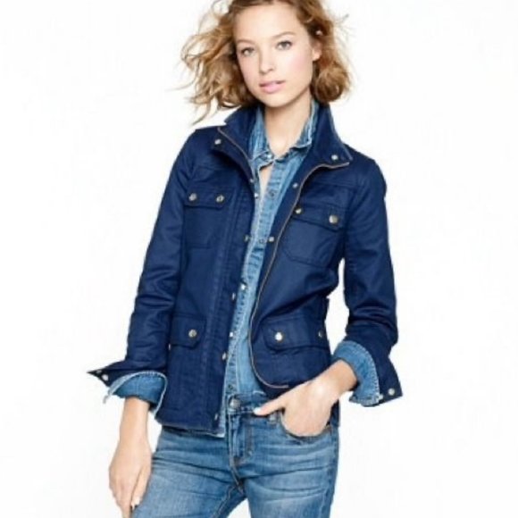 J. Crew Jackets & Blazers - J. Crew Relaxed Boyfriend Field Jacket - Size Small